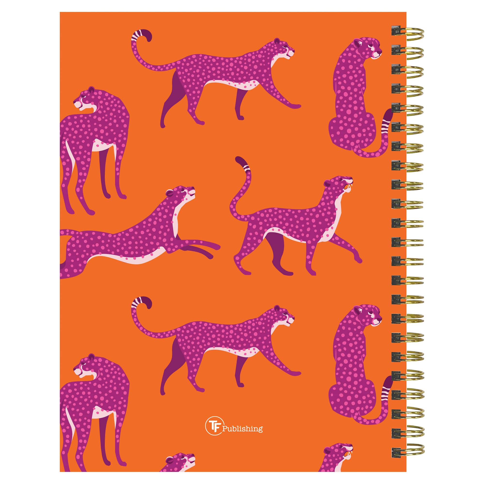 TF Publishing Medium 2026-27 Spicy Cat Weekly Monthly Planner